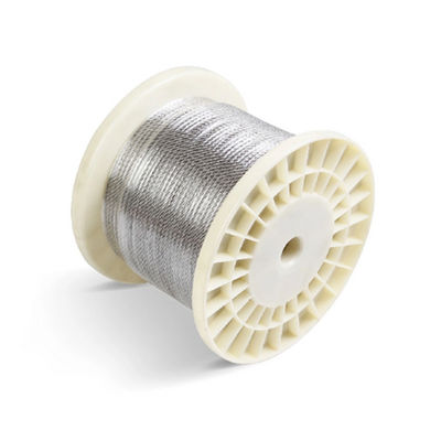 comprar 304 7*7 Cables de acero inoxidable de alta tensión 7x7 Cable de acero inoxidable 0.65mm Cables de acero inoxidable para bajo contenido de C online manufacture