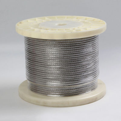 comprar Personalización 7x7 Cable inoxidable Rejilla invisible Cuerdas de acero inoxidable ss316 Cables de acero Cuerdas de acero 1000M longitud online manufacture
