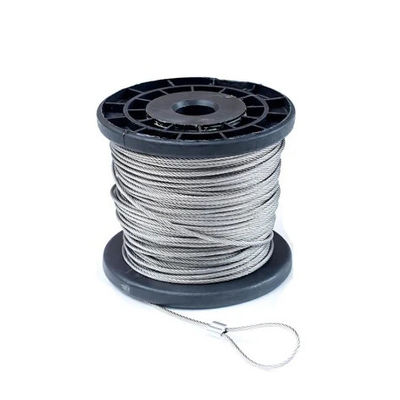 comprar Fuerza de acero inoxidable de grado 4.5 mm 4.8 mm alambre de acero galvanizado para cuerda eléctrica / eslingas 1570MPa online manufacture