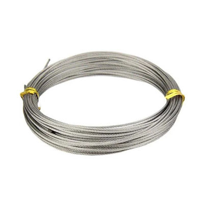 comprar No aleación 6X19s FC 6X19s Iwrc Tolerancia de cuerda de alambre de acero inoxidable ± 1% No aleación o no no aleación para el carbón online manufacture