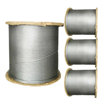Un buen precio. Cables de alambre de acero inoxidable 1*7 7*7 1*19 7*19 Ronda 304 316 Cables de alambre de acero para aplicaciones pesadas en línea
