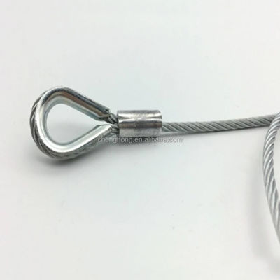 comprar 7x7 / 7x19 / 1x19 Cable de cable galvanizado pre-estirado de 3,2 mm para cables para aviones online manufacture