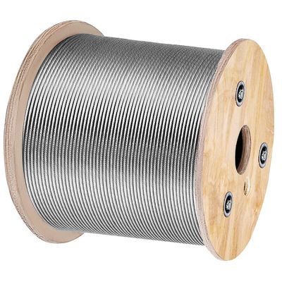 comprar 1x19 Tipo 316 Construcción de acero inoxidable ASTM A 475 Alta resistencia Galvanizado 7 alambre 0,33mm de acero de alambre de acero galvanizado online manufacture