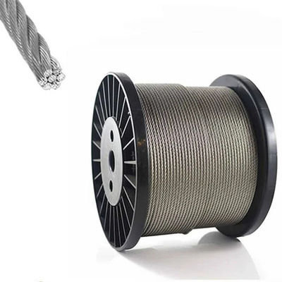 comprar 1000ft longitud alta resistencia 304 316 acero inoxidable cuerda de alambre de acero cable de acero de calidad de cartón online manufacture