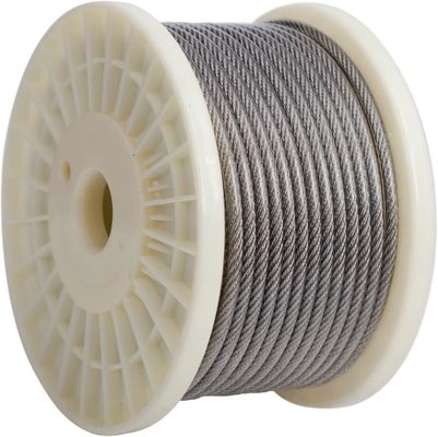 comprar Cables de acero polidos 7X7 7*19 SS SUS 304 SUS I316 Cables de acero 8mm Cables de acero inoxidable Cables de acero inoxidable online manufacture