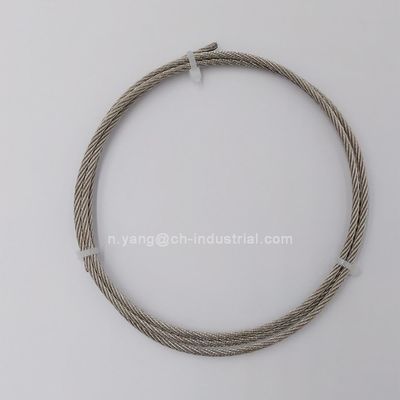 comprar Cables de acero inoxidable de 1000 pies Cable SS 7x7 0,8 mm AISI316 Cables de acero inoxidable de alambre para uso pesado e industrial online manufacture