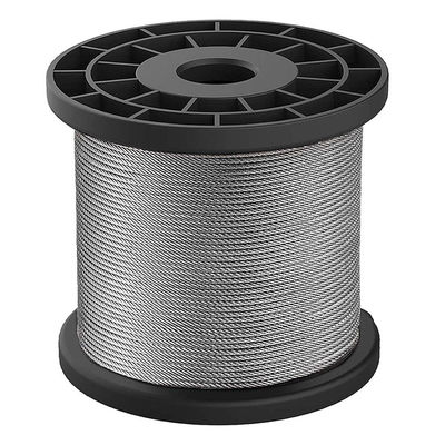 comprar 7x19 1x19 8mm Cable de acero inoxidable 304 SS Cable de acero inoxidable 316 304 cuerda de alambre para balaustrada online manufacture
