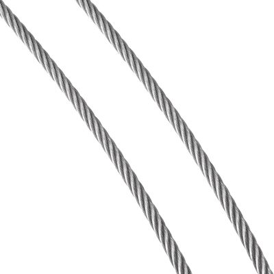 comprar 1x7 / 1x19 alambre de acero galvanizado por inmersión en caliente para el ajuste de la línea de transmisión brillante online manufacture