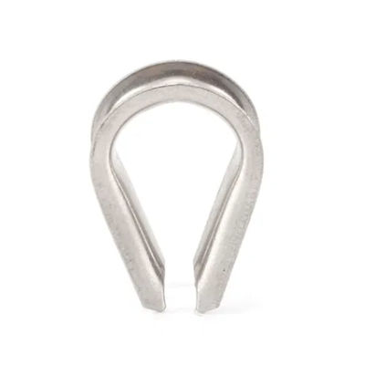 comprar Protección de cuerda de alambre de acero inoxidable Tubo de cable de trabajo pesado Rigging Carbon Guy Hardware D Chackle Metal Neele Punch Thumb online manufacture
