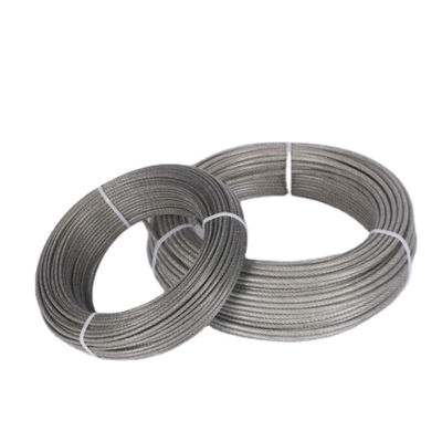 Cables de acero galvanizados para aeronaves para el acero de dirección fría