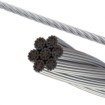 comprar 250FT T316 Cables de avión 1x19 7x19 7x7 Cables de acero inoxidable para cubierta online manufacture