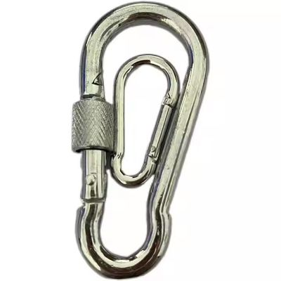 Cadenas de llaves giratorias de metal de trabajo pesado Carabiner Ventilador de techo de pared montaje colgante hamaca de balanceo Snap colgando anclaje soporte gancho industria pesada