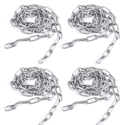 comprar Cadenas de enlace de acero de grado industrial para operaciones de elevación y apareamiento de materiales pesados online manufacture