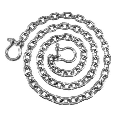 comprar Accesorios de hardware marino Cadenas de enlace de acero inoxidable Cadenas de anclaje DIN766 online manufacture