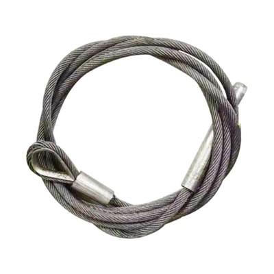 Un buen precio. 6X36WS-IWRC Core GSWR Galvanized Steel Wire Rope Lifting Sling with Thimble on Both Ends en línea