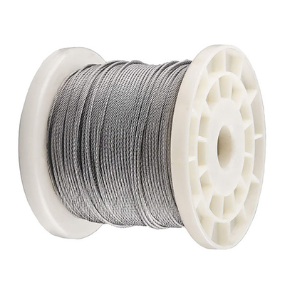 Un buen precio. Cable de acero al carbono para aeronaves de 1,6 mm de diámetro con alta fuerza de rotura para aplicaciones de grúas en línea