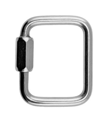 Un buen precio. Ampliamente utilizado acero inoxidable 316 cuadrado enlace rápido 1/8 pulgadas 6 mm hardware de grado marino en línea