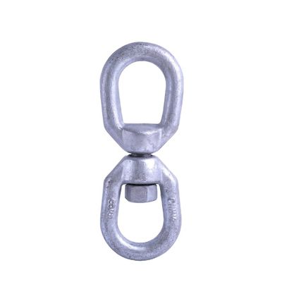 Un buen precio. Cadena galvanizada de trabajo pesado gira ojo a ojo para aplicaciones industriales de trabajo pesado en línea