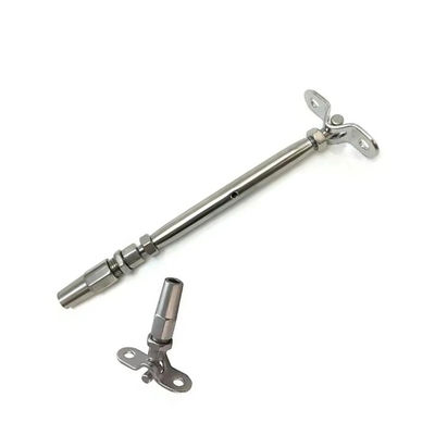 Un buen precio. Acero inoxidable de grado industrial, sin barril, terminal de mandíbula-mandíbula con cuerpo cerrado en línea