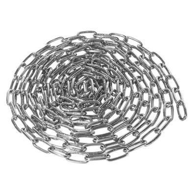 Un buen precio. Cadena de enlace de acero inoxidable resistente a la química con acabado pulido y estructura soldada según la norma DIN766. en línea