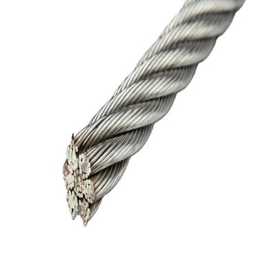 Un buen precio. Finalización pulida 7X19 16mm 304 cuerda de alambre de acero inoxidable para materiales de construcción 3.1-1090kg/100 en línea