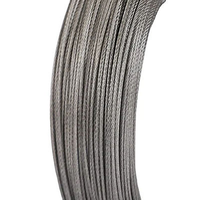 Un buen precio. Cable de acero galvanizado de alta resistencia de 0,9 mm 7 * 3 Tipo para cinturón de tiempo y cinturón transportador en línea