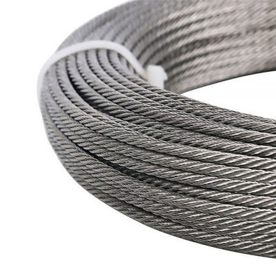 Un buen precio. Cuerdas de alambre de acero galvanizadas de larga duración 4x31WS PP 8.3 mm para cunas de construcción en línea