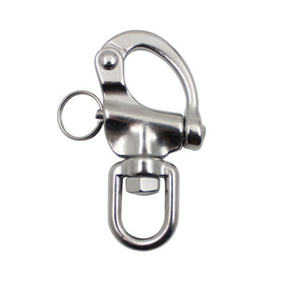 Un buen precio. Cadenas giratorias de acero inoxidable de grado marino con superficie pulida y durabilidad en línea