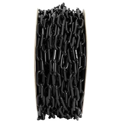 Un buen precio. Barrera de control de multitudes de acero Link Chain Valla Negro Estructura de inyección de la cadena de plástico en línea