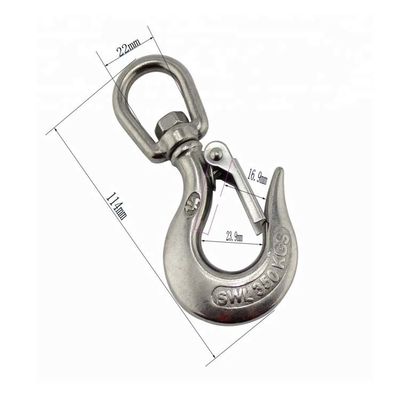 Un buen precio. 316 Grúa de ojo giratorio de acero inoxidable para necesidades de tratamiento de aguas marinas pesadas en línea