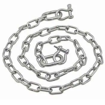 Un buen precio. Cadenas de anclaje marinas de embarcaciones no estándar Anti-corrosión y opción de larga duración en línea