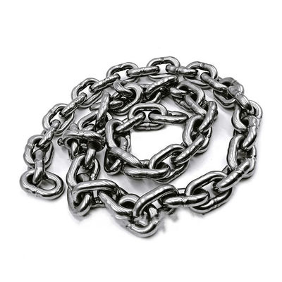 Un buen precio. Partes de embarcaciones marinas de acero inoxidable 316 cadena de anclaje con diseño avanzado de anillo de bloqueo y grilletes en línea