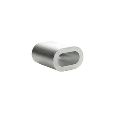 Un buen precio. Ferrule de aluminio galvanizado 8 forma y forma ovalada manga de aluminio para el rendimiento en línea