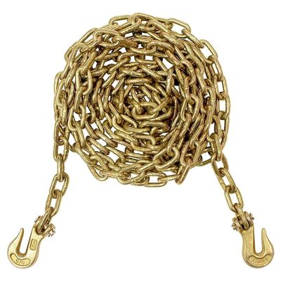Un buen precio. No estándar 3/8' x 20 pies de zinc amarillo G 70 cadena con 3/8