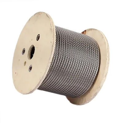 Un buen precio. 304 6X36 Iwrc 32 mm cuerda de alambre de acero inoxidable para construcción y mantenimiento de asta de bandera en línea