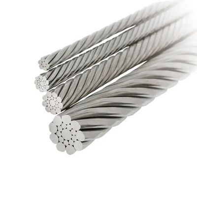 Un buen precio. Fabricación de elevadores de acero inoxidable con cable de acero inoxidable 6X19 IWRC Diámetro 5-30 mm en línea