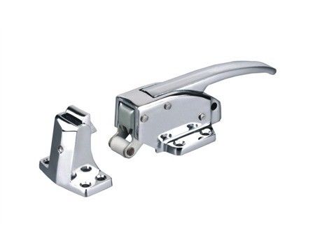 Un buen precio. Puerta de congelador, manija de puerta, cerradura con bisagras de ventana, cerraduras y acabado zincado en línea