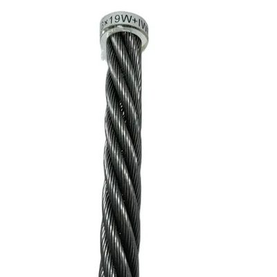 Un buen precio. Cables de acero de núcleo de fibra de 6x19W FC para excavadoras/perforaciones de petróleo/levantamiento de ejes en línea