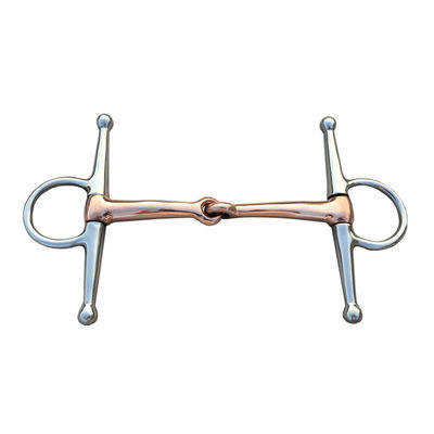 Un buen precio. Rodillo de la boca de masticación de caballos de acero inoxidable con hardware de latón y trozos de cobre en línea
