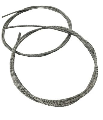 Un buen precio. Acero inoxidable de grado 6x36 Cables de cable de alambre de 50 mm con recubrimiento galvanizado en línea