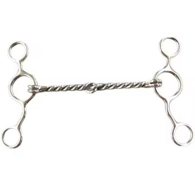 Un buen precio. Bit de jinete de caballo a medida Bit de caballo ecuestre Twist Bit con arnés y acabado pulido en línea