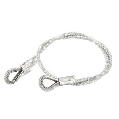 Un buen precio. Cuerdas de alambre de acero inoxidable de longitud personalizada con recubrimiento de nylon de PVC resistente a la corrosión en línea