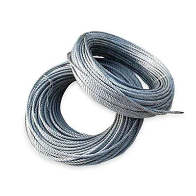 Un buen precio. OEM aceptado 18x7 WSC/FC cuerda de alambre de acero galvanizado sin galvanizado para cinta transportadora en línea