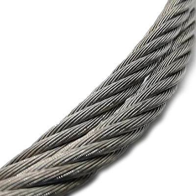 Un buen precio. 500ft longitud tipo 316 de acero inoxidable 6x19 21 de acero cuerda de alambre para cinta transportadora en línea
