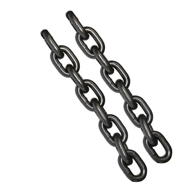 Un buen precio. Cadena de hierro G80 de 3,2 mm x 9 mm para carga pesada en línea