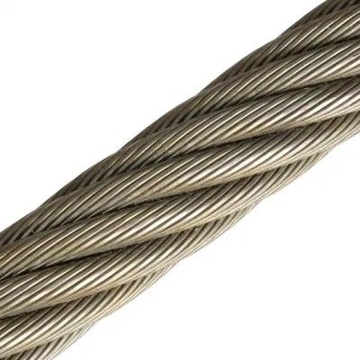 Un buen precio. Núcleo de acero 8x19W FC/IWRC 1/16'' 3/32' 1/8' 5/32' 3/16' 1/4' 5/16' en línea