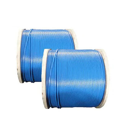 Un buen precio. 6x19 FC 6x19 IWS 7x19 PVC/PP/PE/PA Cuerdas de acero recubiertas tipo 316 de acero inoxidable en línea