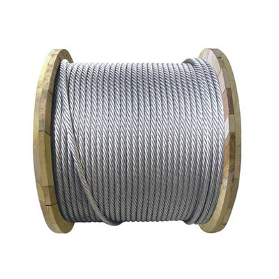 Un buen precio. 7x19 Cable de acero de cable galvanizado para el dibujo Tolerancia ± 3% Versátil y resistente en línea