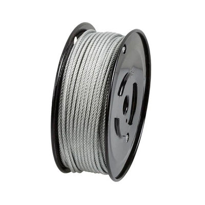 Un buen precio. Cables de alambre de acero galvanizado 6*12 de grado de acero 7*7 7*19 6*19 FC 6*7 FC en línea