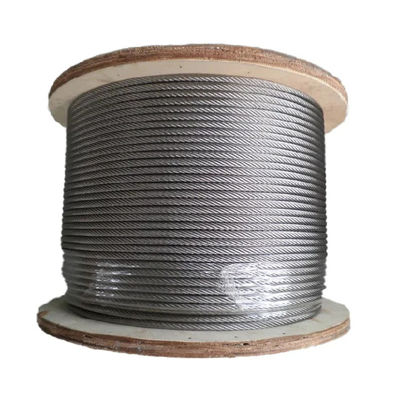 Un buen precio. Cable de acero galvanizado 6X19 de 8mm-26mm para remolque y amarre en línea